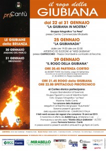 GIUBIANA 2015