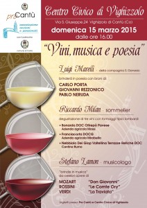 Vini, musica e poesia