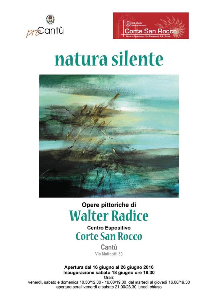 mostra natura silente